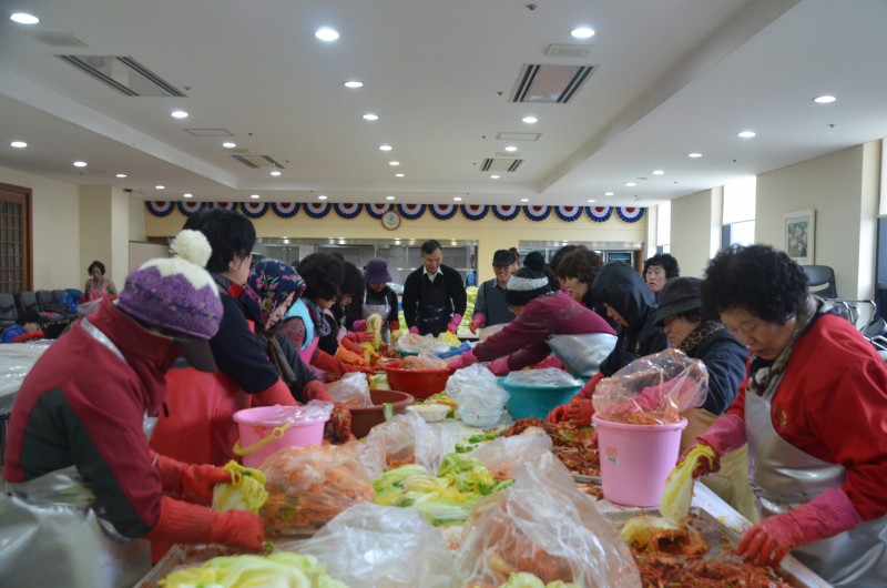 2013년 교회 김장 담그는 날