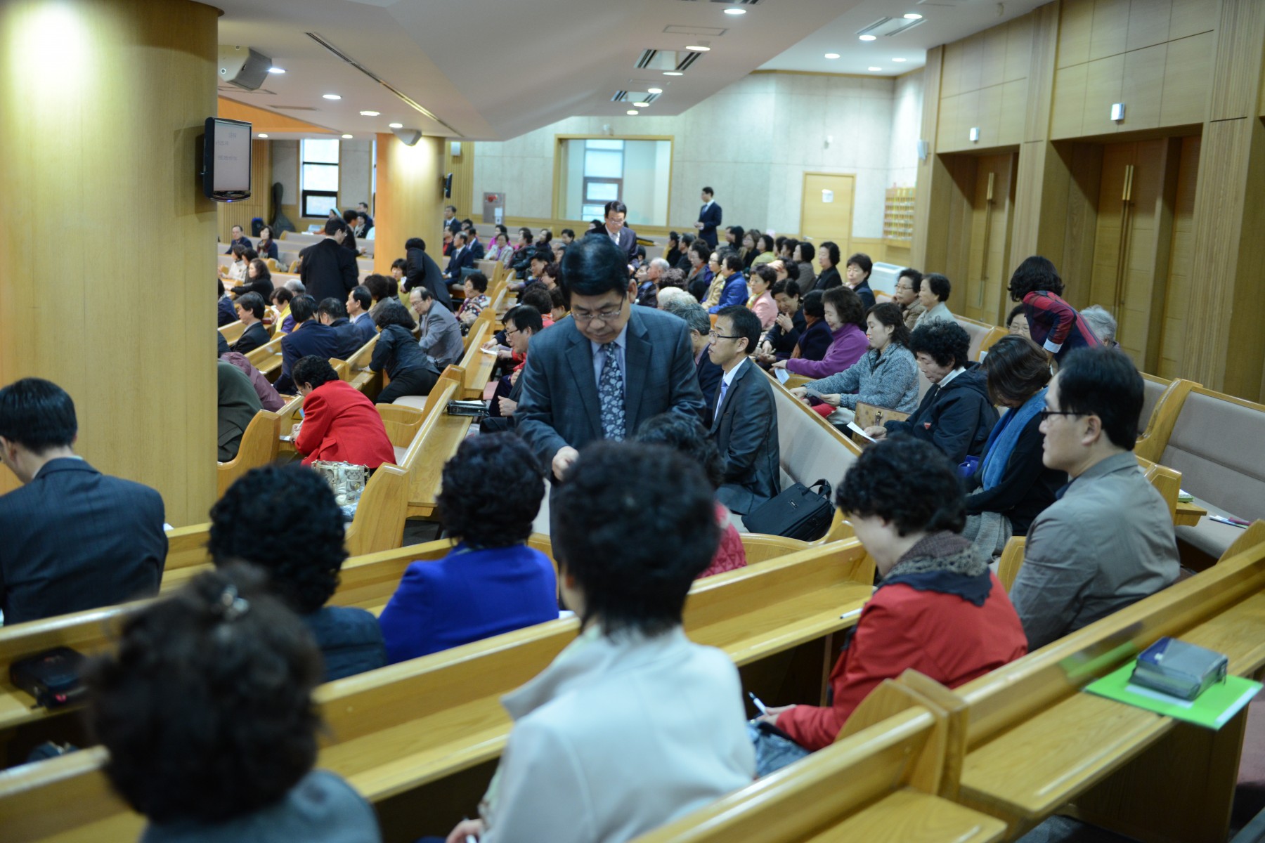 은퇴장로 추대를 위한 공동의회